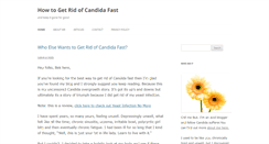 Desktop Screenshot of getridofcandidafast.info